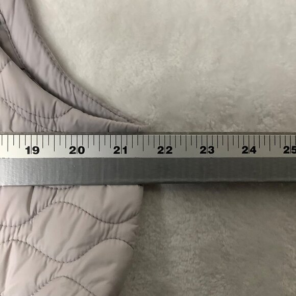 FREE COUNTRY Quilted Vest Women Size Large Silver Chip Gray Style #51-L0629S NWT - Picture 13 of 15